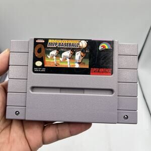 Roger Clemens MVP Baseball - Super Nintendo SNES - Tested